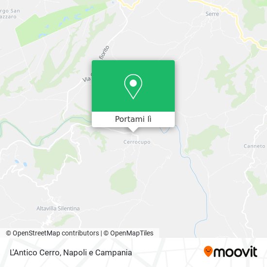 Mappa L'Antico Cerro