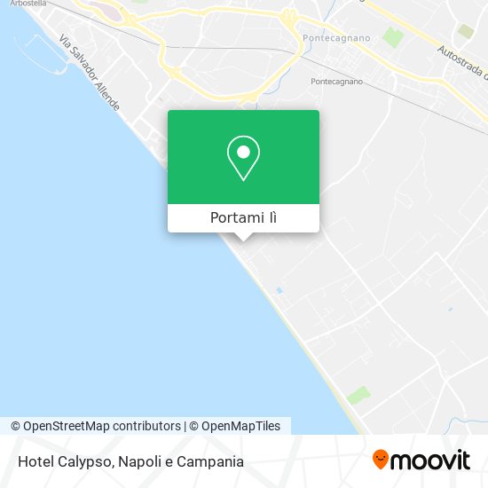 Mappa Hotel Calypso