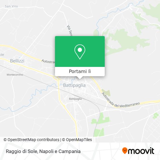 Mappa Raggio di Sole