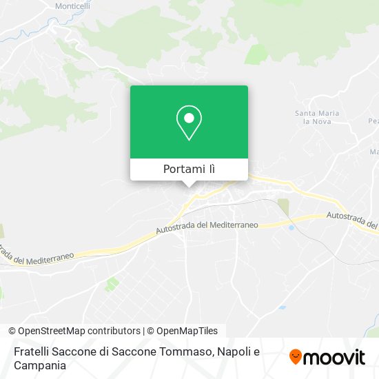 Mappa Fratelli Saccone di Saccone Tommaso