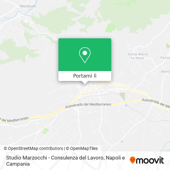 Mappa Studio Marzocchi - Consulenza del Lavoro