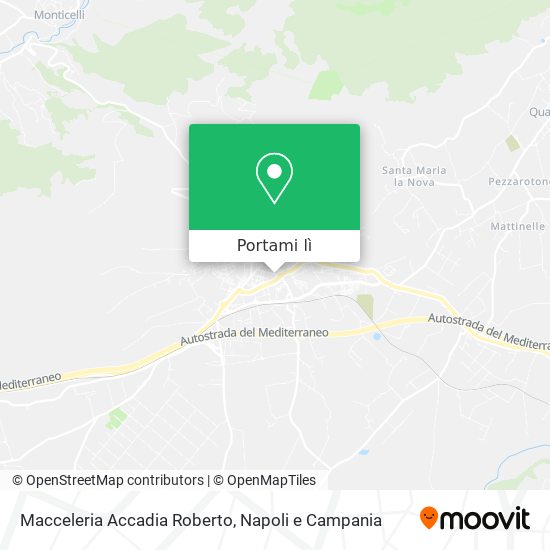 Mappa Macceleria Accadia Roberto