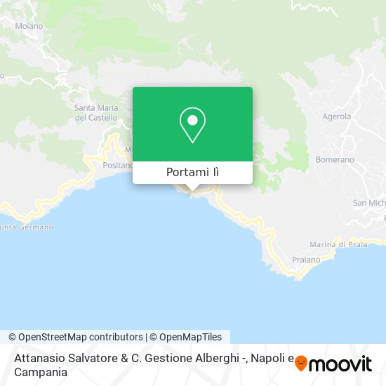 Mappa Attanasio Salvatore & C. Gestione Alberghi -