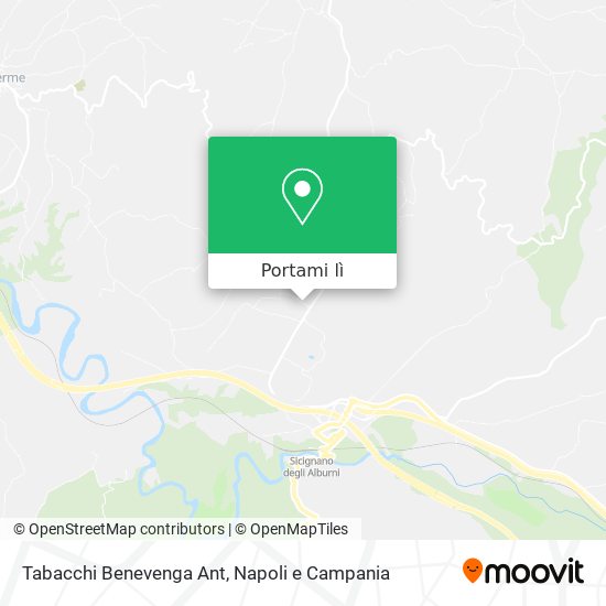 Mappa Tabacchi Benevenga Ant