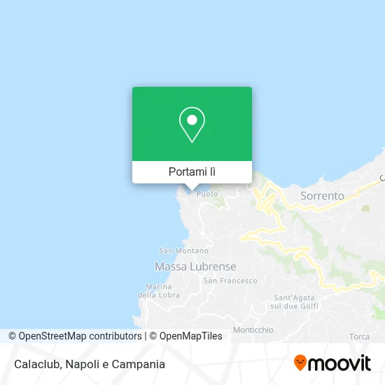 Mappa Calaclub