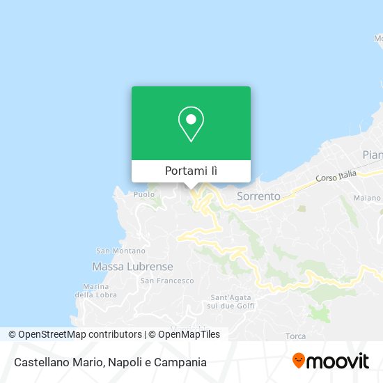 Mappa Castellano Mario
