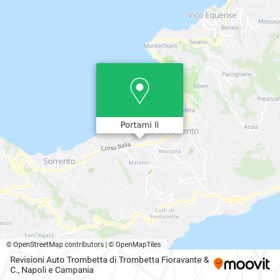 Mappa Revisioni Auto Trombetta di Trombetta Fioravante & C.