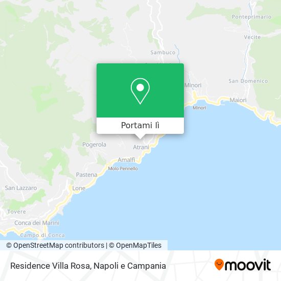 Mappa Residence Villa Rosa