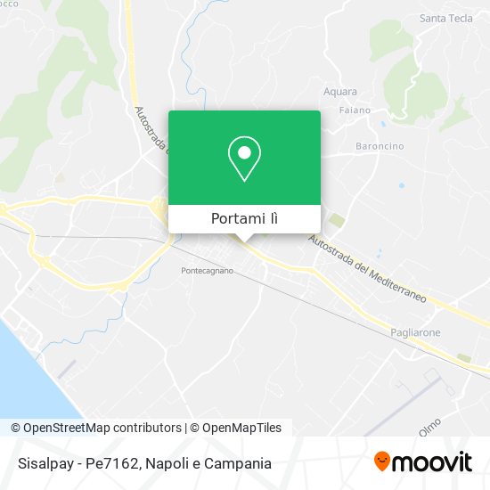 Mappa Sisalpay - Pe7162