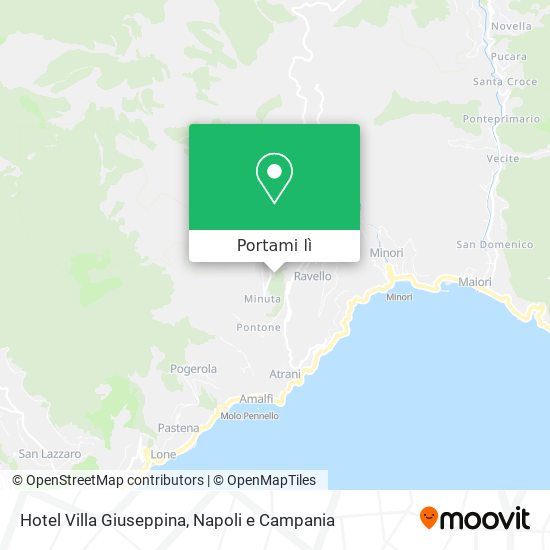 Mappa Hotel Villa Giuseppina