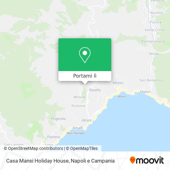 Mappa Casa Mansi Holiday House