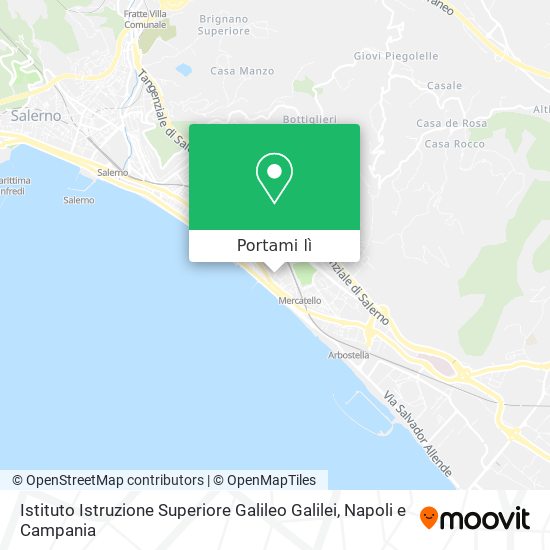 Mappa Istituto Istruzione Superiore Galileo Galilei