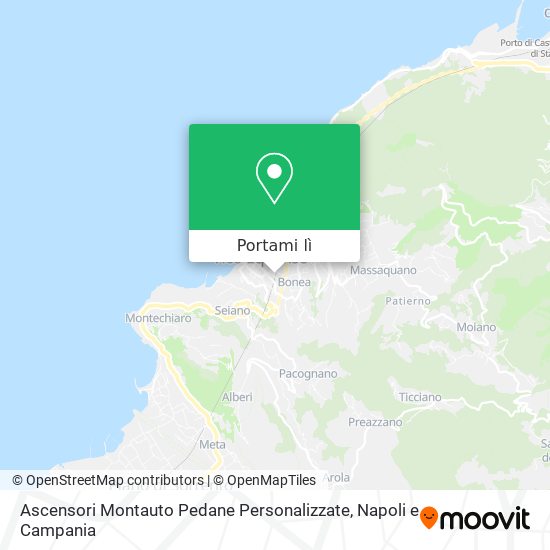 Mappa Ascensori Montauto Pedane Personalizzate