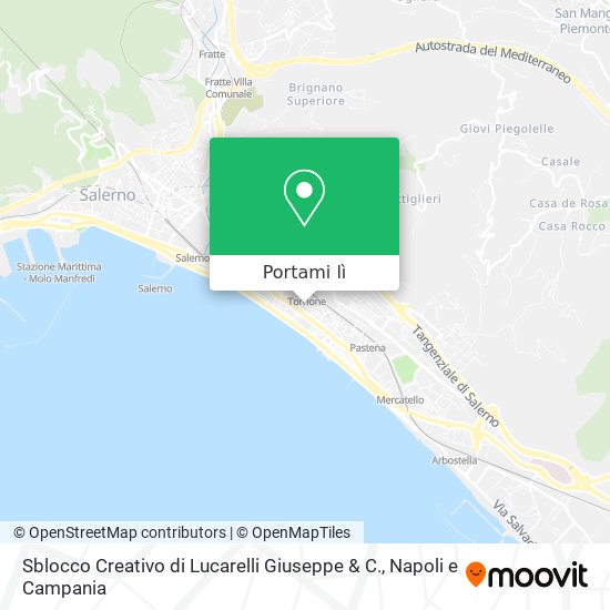 Mappa Sblocco Creativo di Lucarelli Giuseppe & C.