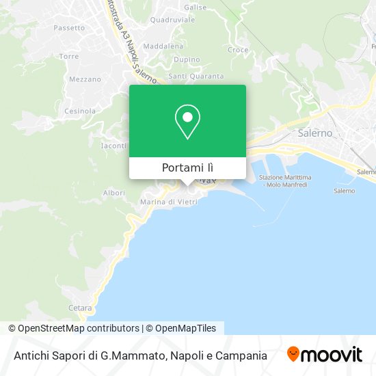Mappa Antichi Sapori di G.Mammato
