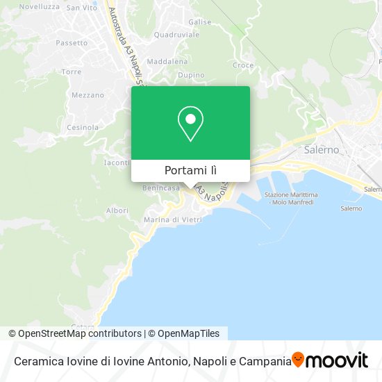 Mappa Ceramica Iovine di Iovine Antonio
