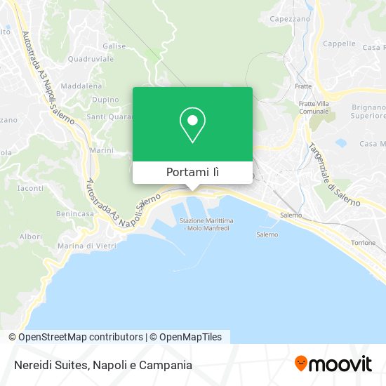 Mappa Nereidi Suites