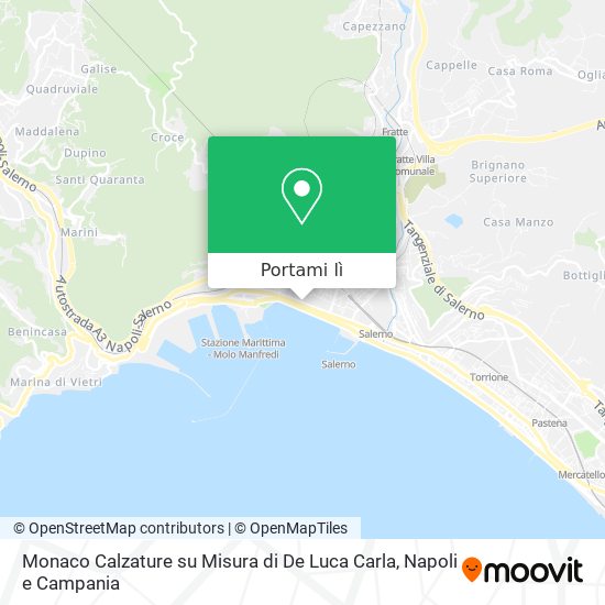Mappa Monaco Calzature su Misura di De Luca Carla