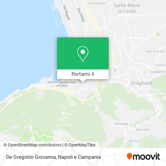 Mappa De Gregorio Giovanna