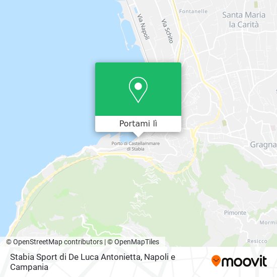 Mappa Stabia Sport di De Luca Antonietta