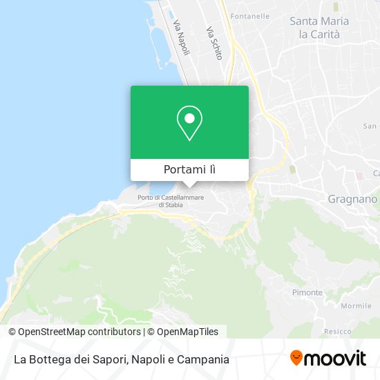 Mappa La Bottega dei Sapori