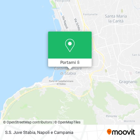 Mappa S.S. Juve Stabia