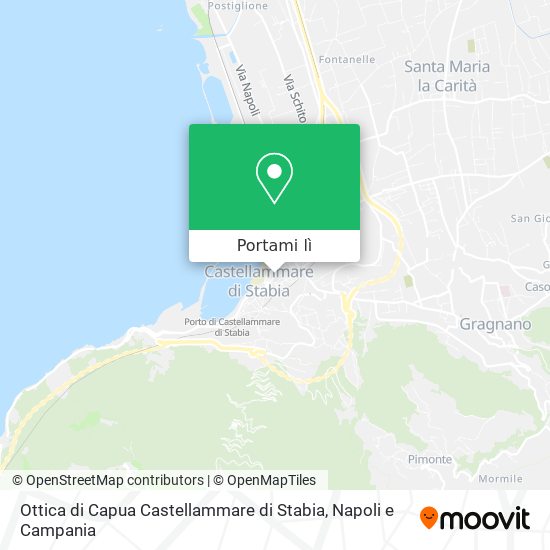 Mappa Ottica di Capua Castellammare di Stabia