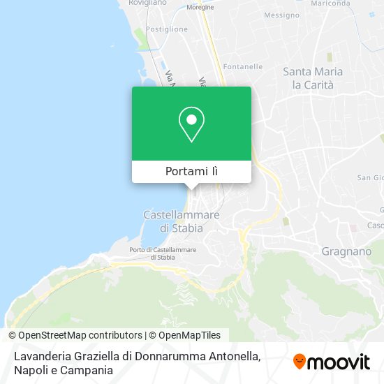 Mappa Lavanderia Graziella di Donnarumma Antonella