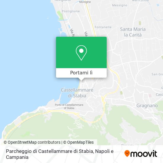 Mappa Parcheggio di Castellammare di Stabia