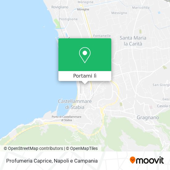 Mappa Profumeria Caprice