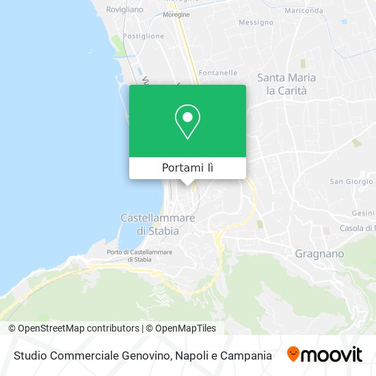 Mappa Studio Commerciale Genovino