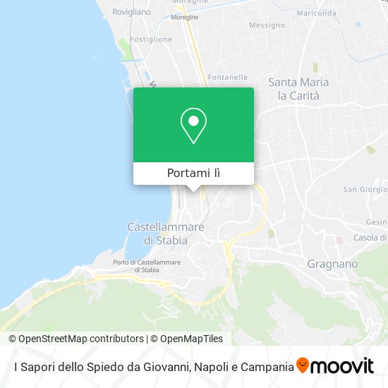 Mappa I Sapori dello Spiedo da Giovanni