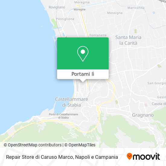 Mappa Repair Store di Caruso Marco