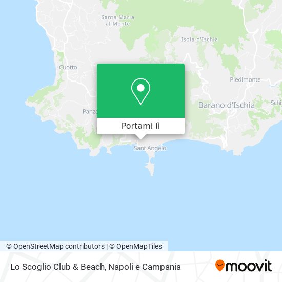 Mappa Lo Scoglio Club & Beach