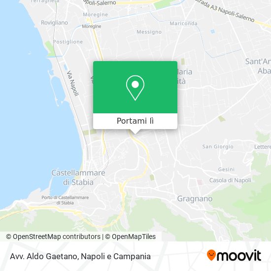 Mappa Avv. Aldo Gaetano
