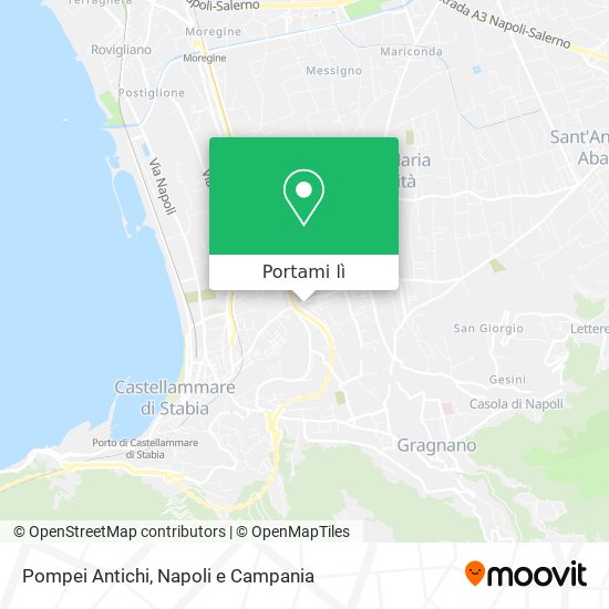 Mappa Pompei Antichi