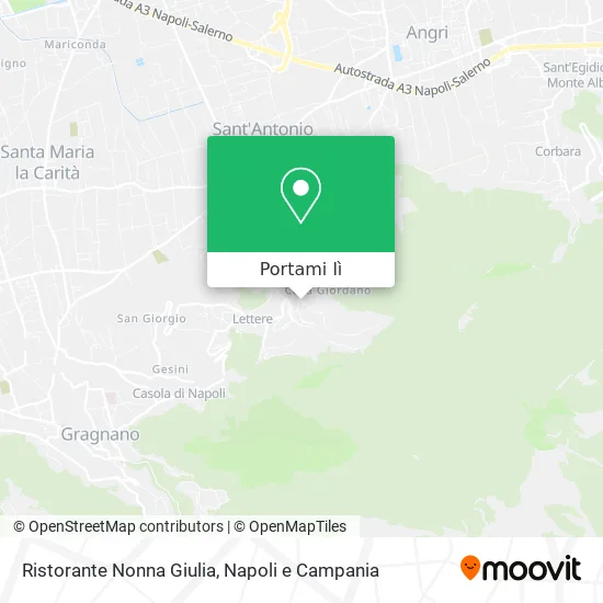 Mappa Ristorante Nonna Giulia