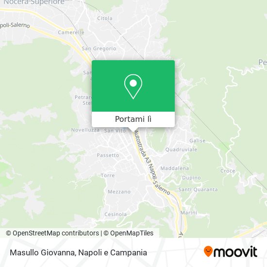 Mappa Masullo Giovanna