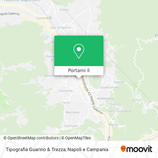 Mappa Tipografia Guarino & Trezza
