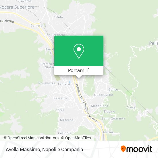 Mappa Avella Massimo