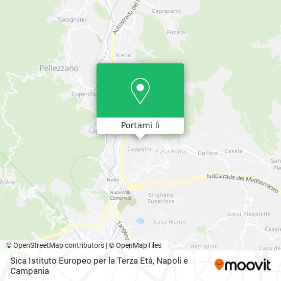 Mappa Sica Istituto Europeo per la Terza Età