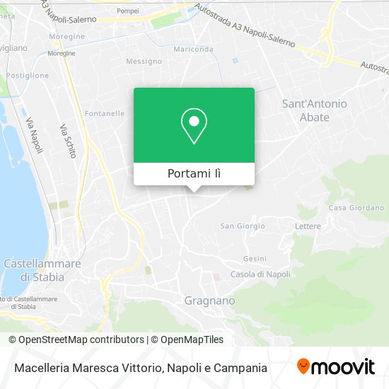 Mappa Macelleria Maresca Vittorio