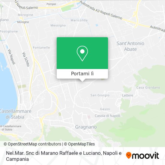 Mappa Nel.Mar. Snc di Marano Raffaele e Luciano