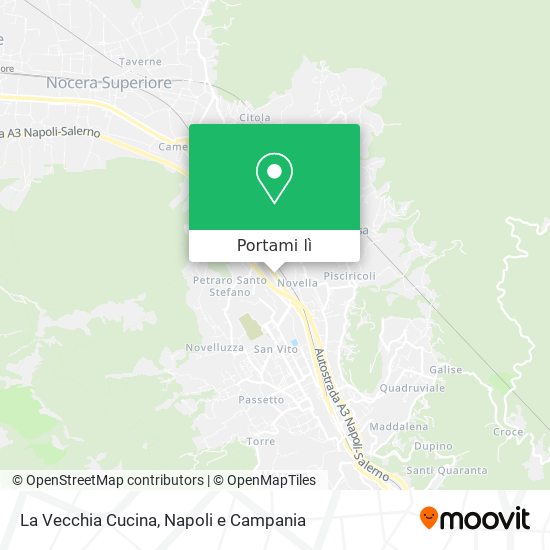 Mappa La Vecchia Cucina