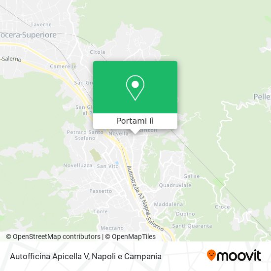 Mappa Autofficina Apicella V