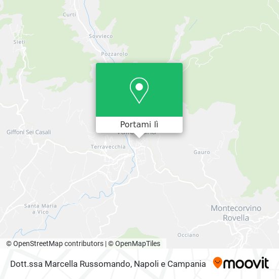 Mappa Dott.ssa Marcella Russomando