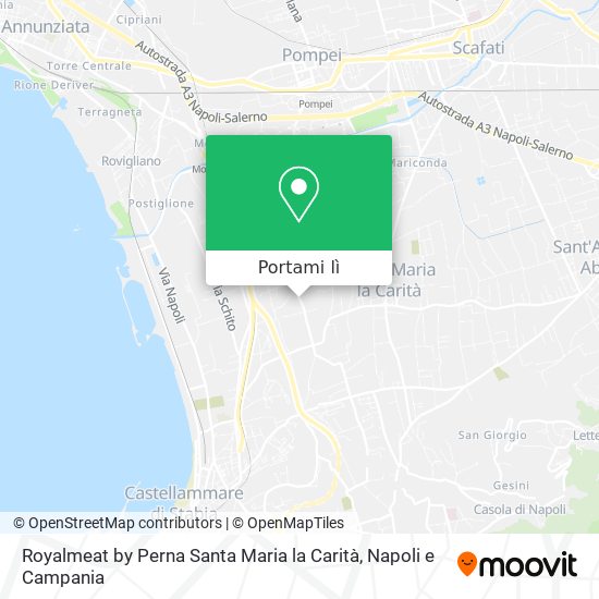 Mappa Royalmeat by Perna Santa Maria la Carità