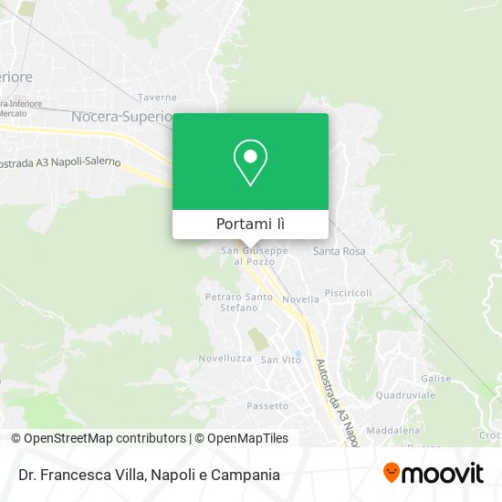 Mappa Dr. Francesca Villa
