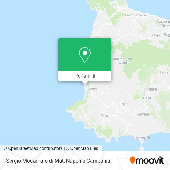 Mappa Sergio Modamare di Mat