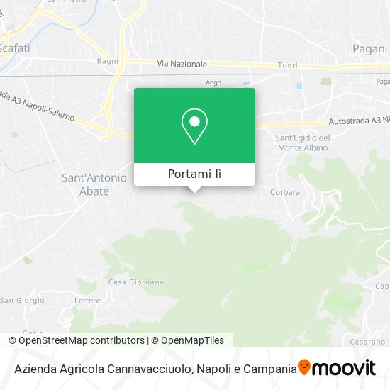 Mappa Azienda Agricola Cannavacciuolo